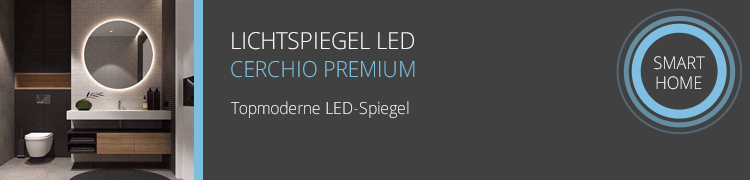 Smart Spiegel Cerchio PREMIUM LED