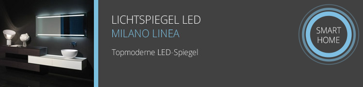 Smart Spiegel Milano Linea LED