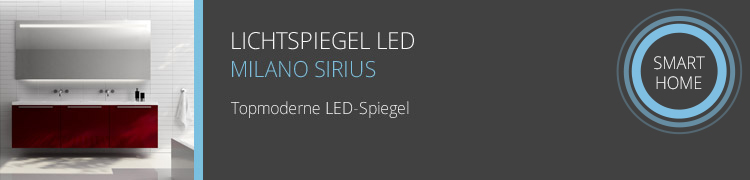 Smart Spiegel Milano Sirius LED